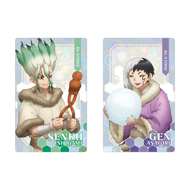 Dr.STONE ホログラムクリアカードセット 雪遊びVer.