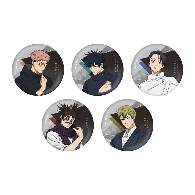 呪術廻戦 トレーディング缶バッジ JF2026 Ver.【全5種】 ランダム1個