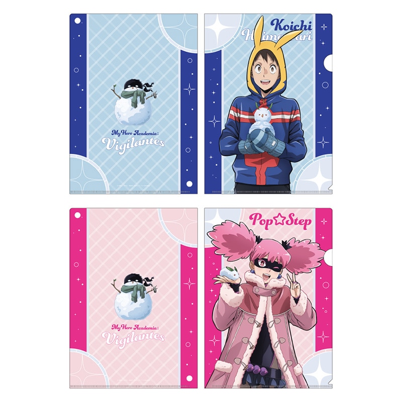 ヴィジランテ -僕のヒーローアカデミア ILLEGALS- クリアファイルセット 雪遊びVer.