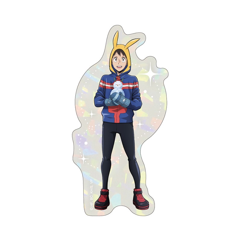 ヴィジランテ -僕のヒーローアカデミア ILLEGALS- ホログラムダイカットステッカー 灰廻航一 雪遊びVer.