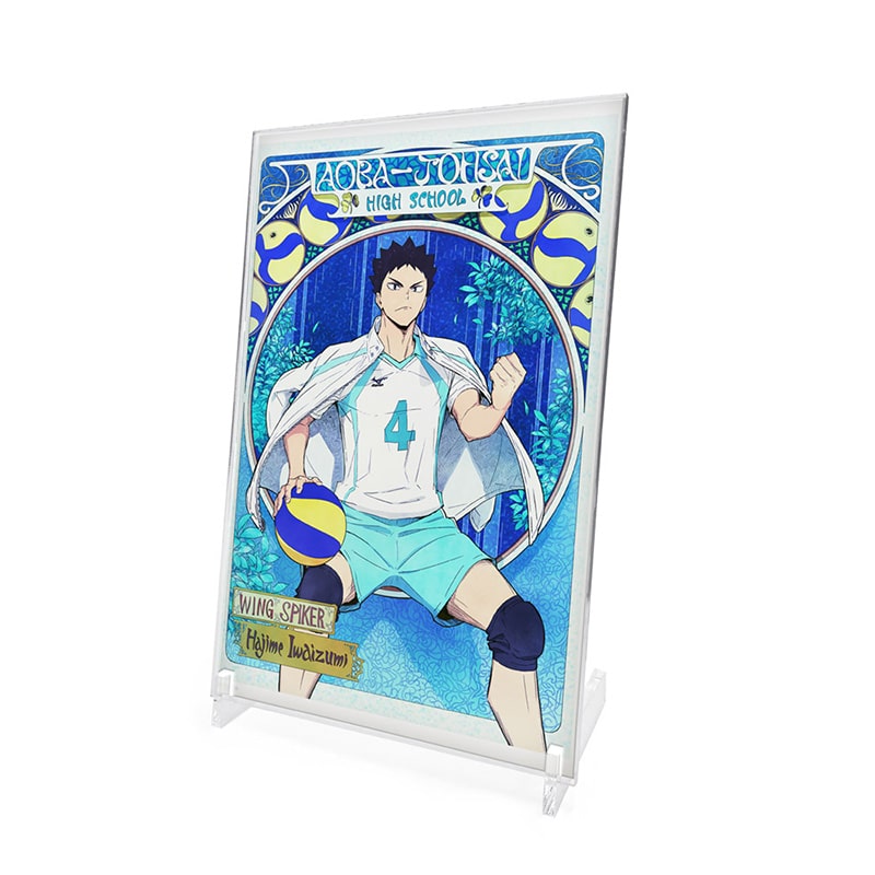ハイキュー!! 描き下ろし 岩泉 一 アクリルアートスタンド 飛翔Ver.