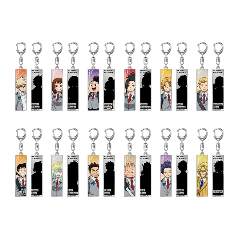 僕のヒーローアカデミア エピローグビジュアル トレーディングメタルキーホルダー B 【全12種】 ランダム1個