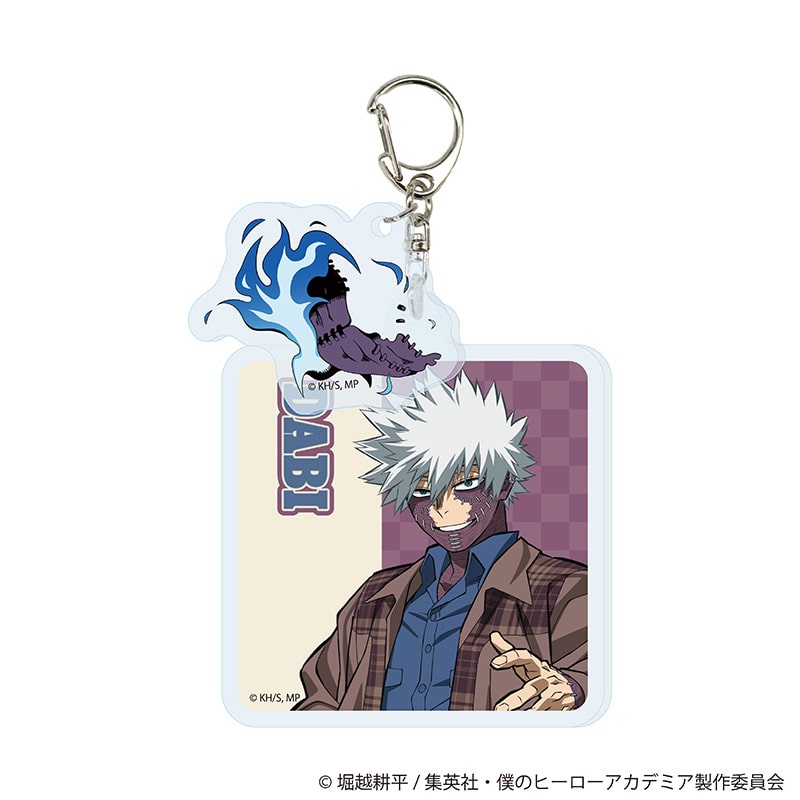 僕のヒーローアカデミア 2連アクリルキーホルダー 荼毘 アメリカンレトロVer.