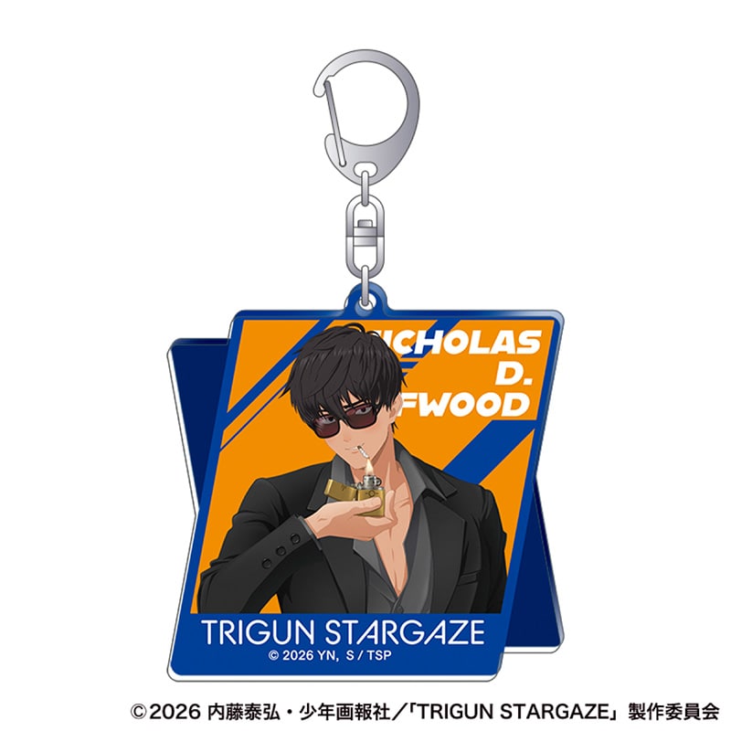 TRIGUN STARGAZE アクリルキーホルダー ニコラス・D・ウルフウッド A