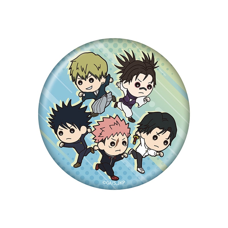 呪術廻戦 ビッグ缶バッジ たすっこ 疾走Ver.