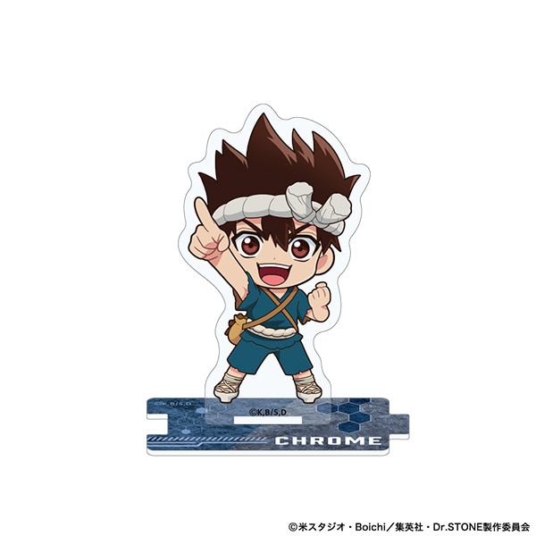 Dr.STONE つながるミニアクリルスタンド クロム