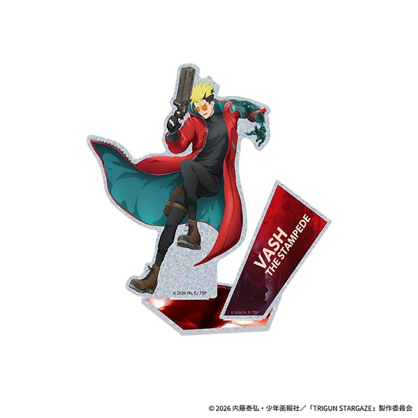 TRIGUN STARGAZE グリッターアクリルスタンド ヴァッシュ・ザ・スタンピード