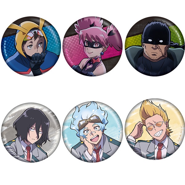 ヴィジランテ -僕のヒーローアカデミア ILLEGALS- トレーディング缶バッジ AJ2026 Ver. 【全6種】 コンプリートセット