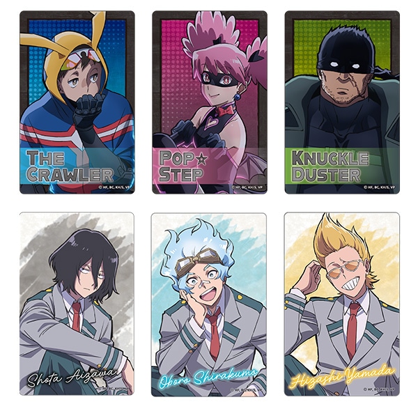 ヴィジランテ -僕のヒーローアカデミア ILLEGALS- トレーディングクリアカード AJ2026 Ver. 【全6種】  コンプリートセット