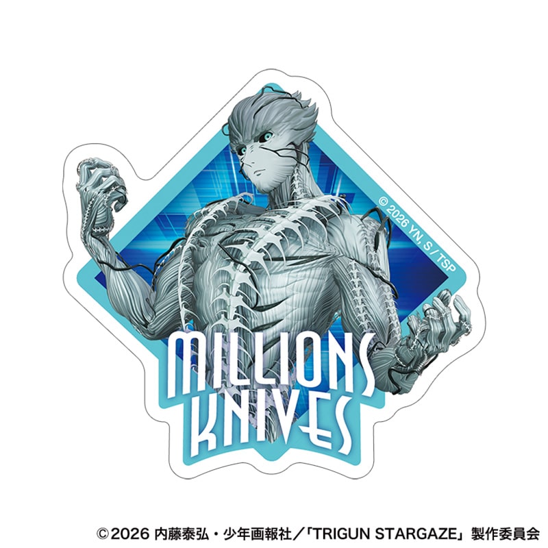 TRIGUN STARGAZE ステッカー ミリオンズ・ナイヴズ
