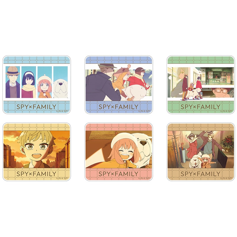 SPY×FAMILY  アクリルクリップコレクション Season 3 ED ver.【全6種】 6個セット