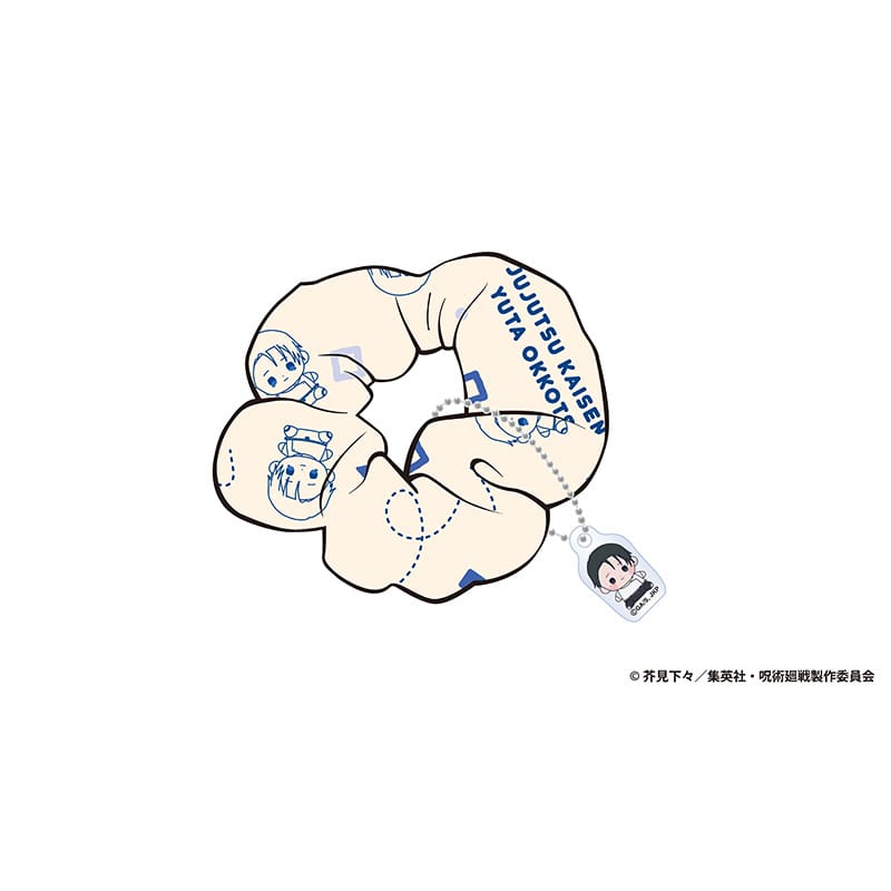 呪術廻戦 死滅回游 もっちび チャーム付きシュシュ 乙骨憂太