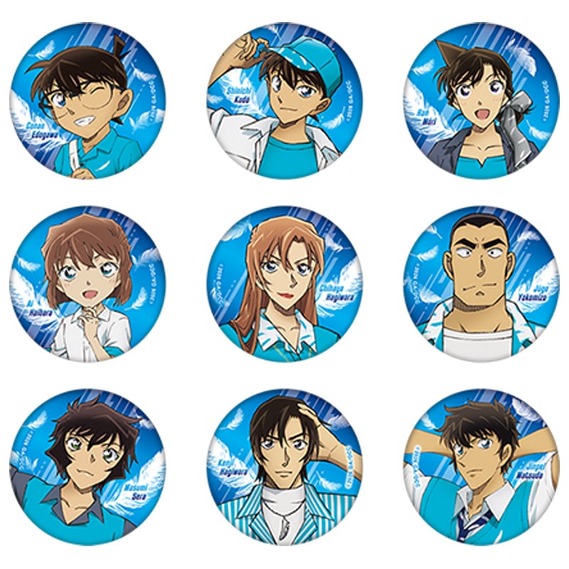 劇場版『名探偵コナン ハイウェイの堕天使』 キャラバッジコレクション（全9種）