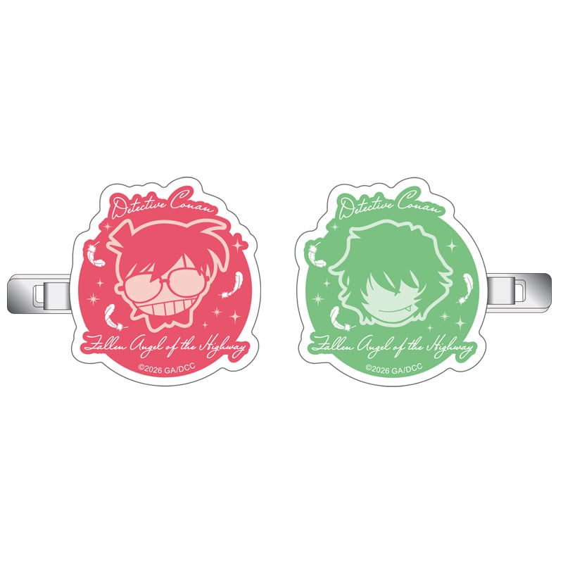 劇場版『名探偵コナン ハイウェイの堕天使』 前髪クリップセット／江戸川コナン＆世良真純