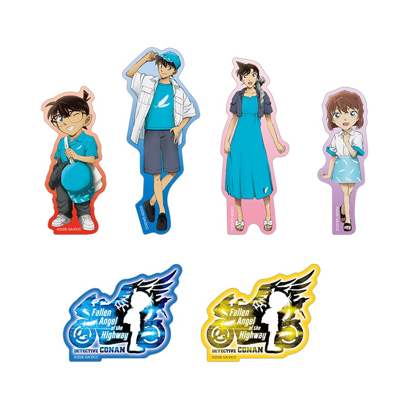劇場版『名探偵コナン ハイウェイの堕天使』 ダイカットステッカーセット／A