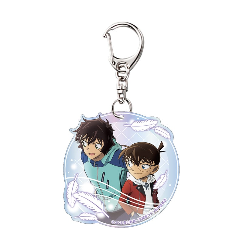 劇場版『名探偵コナン ハイウェイの堕天使』 オーロラアクリルキーホルダー/江戸川コナン＆世良真純