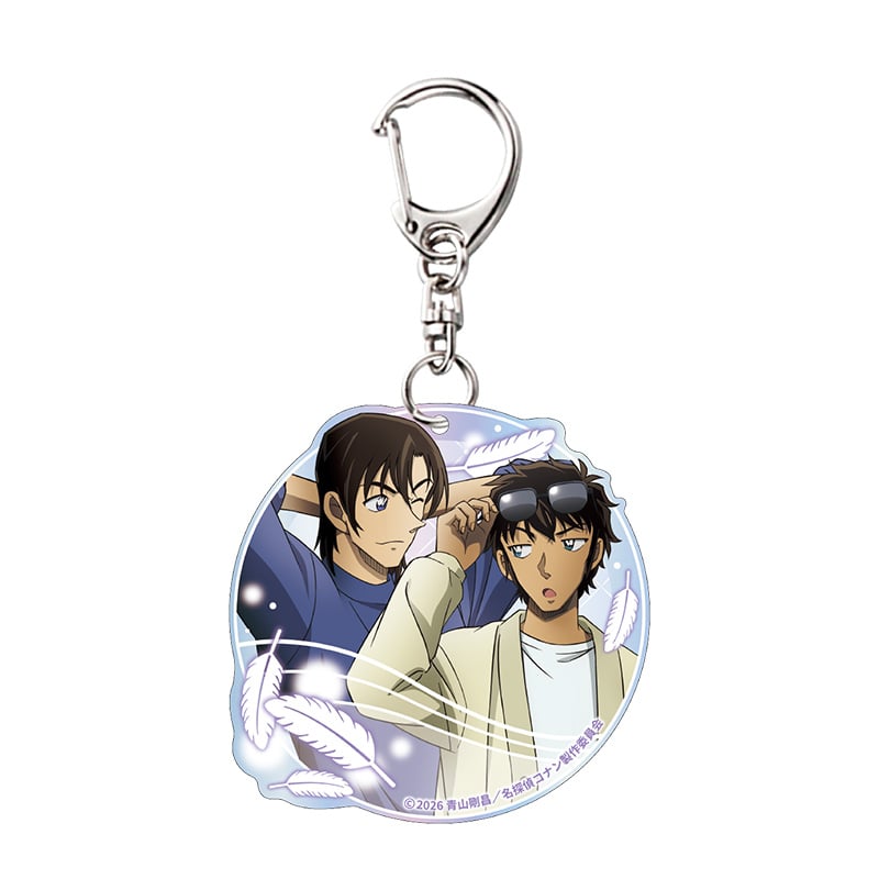 劇場版『名探偵コナン ハイウェイの堕天使』 オーロラアクリルキーホルダー/萩原研二＆松田陣平