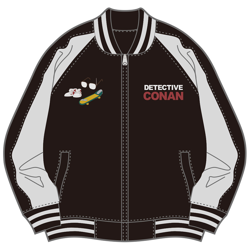 TVアニメ「名探偵コナン」スケボー柄スカジャンL