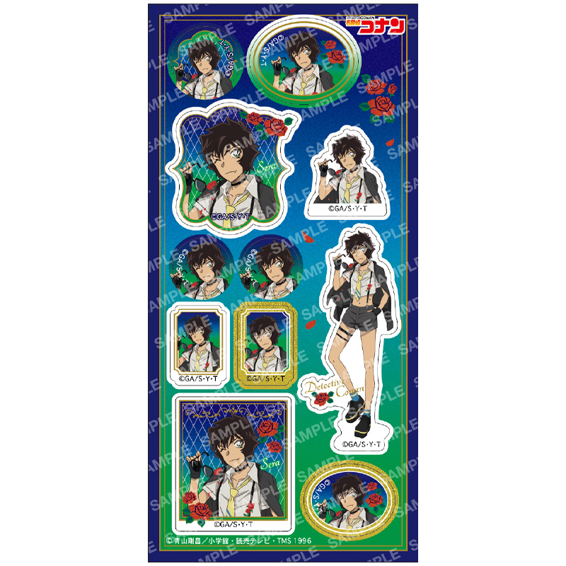 TVアニメ「名探偵コナン」 シール-ミッドナイトCoolシリーズ-(B世良真純)