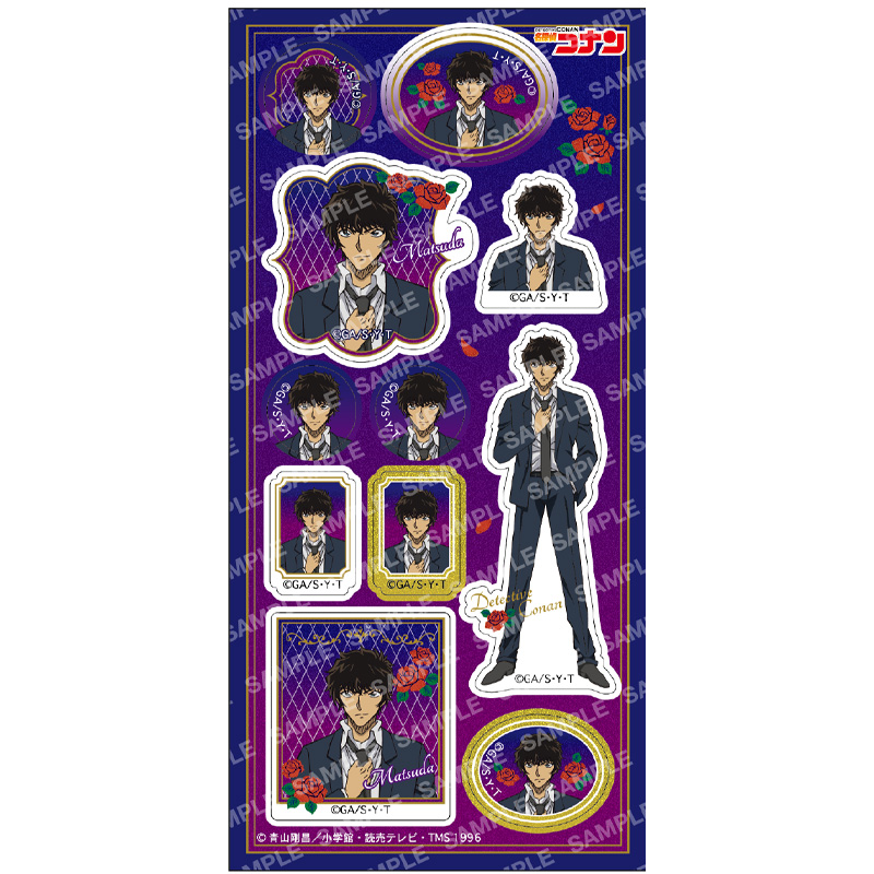 TVアニメ「名探偵コナン」 シール-ミッドナイトCoolシリーズ-(E松田陣平)