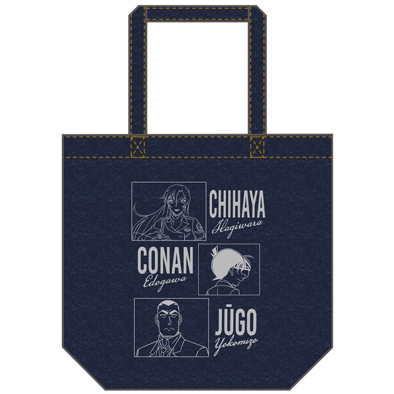 TVアニメ「名探偵コナン」 コナン&キャスト柄トートバッグ