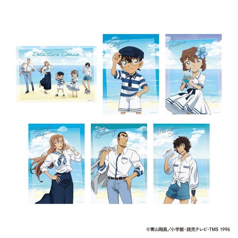 TVアニメ「名探偵コナン」 クリアフォトカードセット Seaside