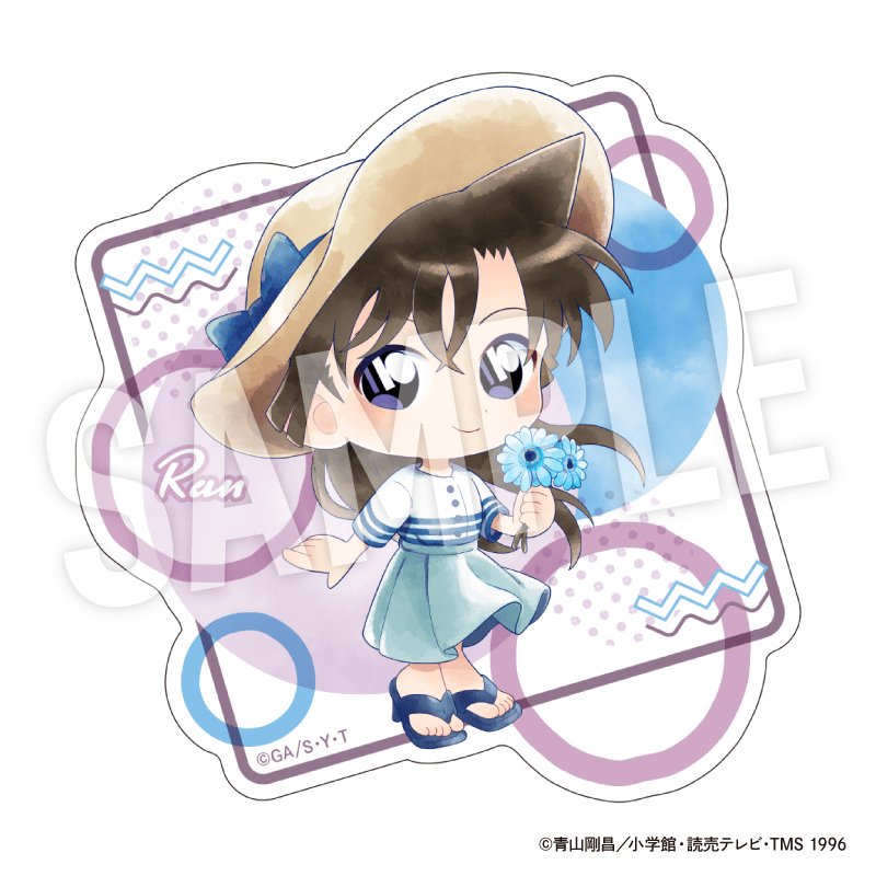 TVアニメ「名探偵コナン」 ダイカットクリアステッカー Seasideデフォルメ （毛利 蘭）