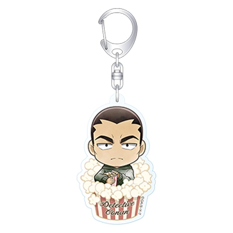 TVアニメ「名探偵コナン」 アクリルキーホルダー 横溝重悟 ミニキャラ 映画鑑賞