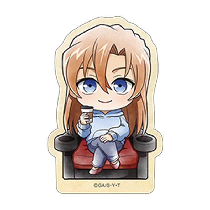 TVアニメ「名探偵コナン」 ステッカー 萩原千速 ミニキャラ 映画鑑賞