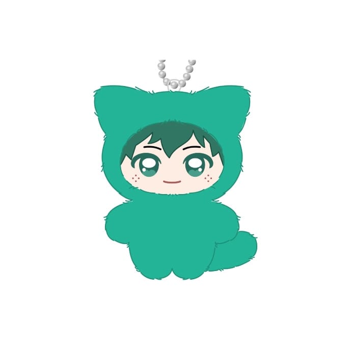 僕のヒーローアカデミア ちみけもますこっと 緑谷出久