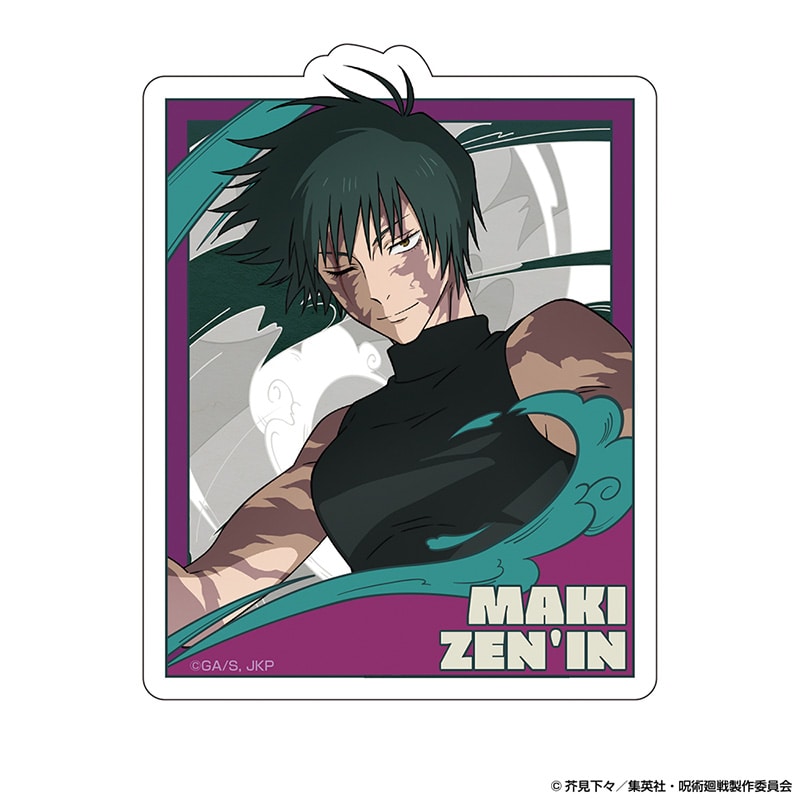 呪術廻戦 じゅじゅフェス 2026 ダイカットステッカー 禪院真希