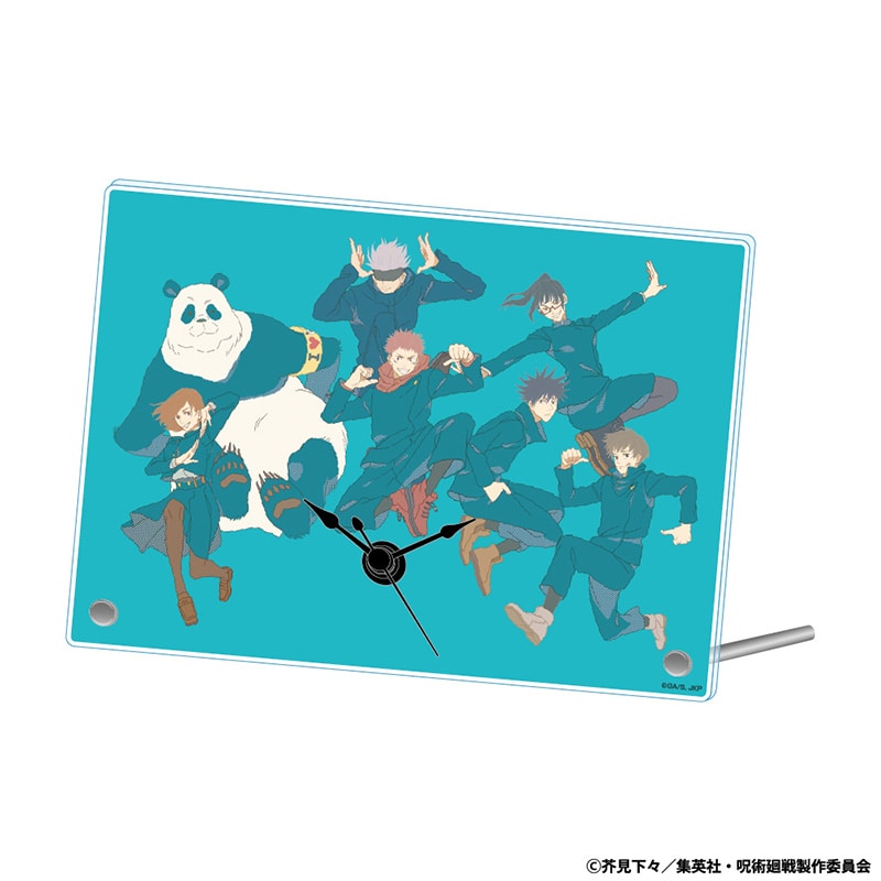 呪術廻戦 じゅじゅフェス 2021 アクリル時計 TOHO animation STORE ONLINE限定