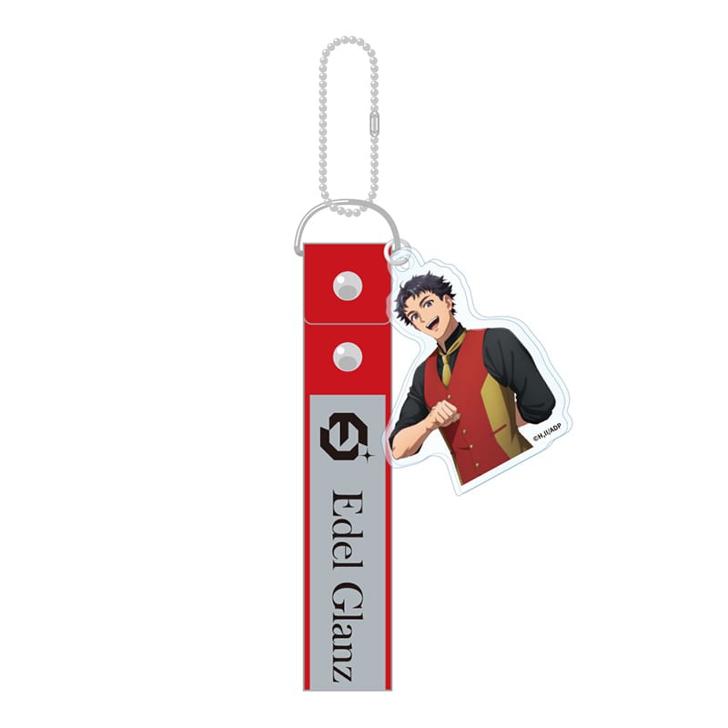 薬屋のひとりごと 銀テープキーホルダー 李白 エイプリルフール 2026 Ver.