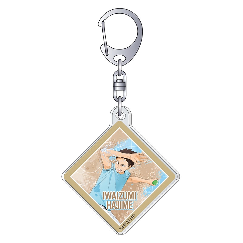 ハイキュー!! アクリルキーホルダー 岩泉 一 水鉄砲Ver.