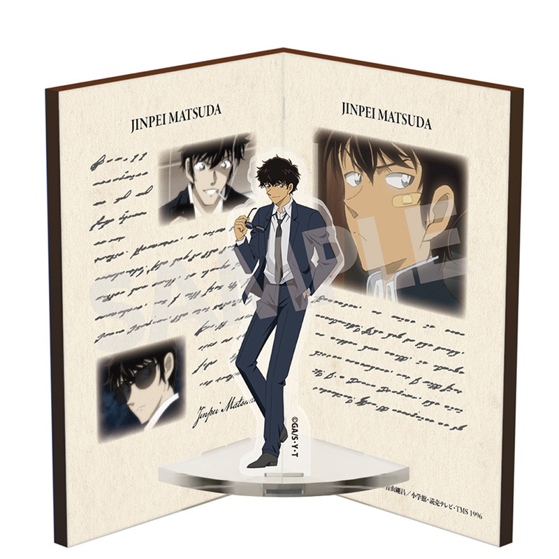 TVアニメ「名探偵コナン」 ブック型アクリル&ウッドスタンドVol.1 松田陣平