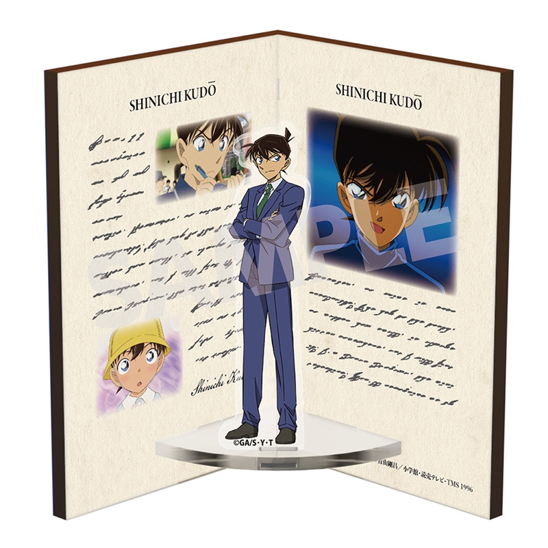 TVアニメ「名探偵コナン」 ブック型アクリル&ウッドスタンドVol.2 工藤新一