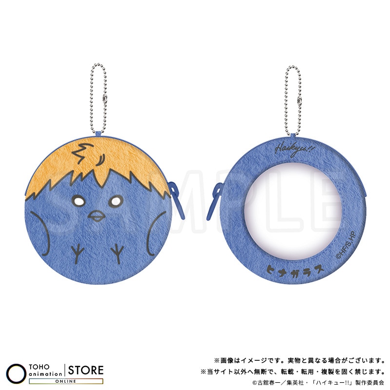 ハイキュー!! アニマルビーチボール缶バッジホルダー ヒナガラス ビーチボールVer.