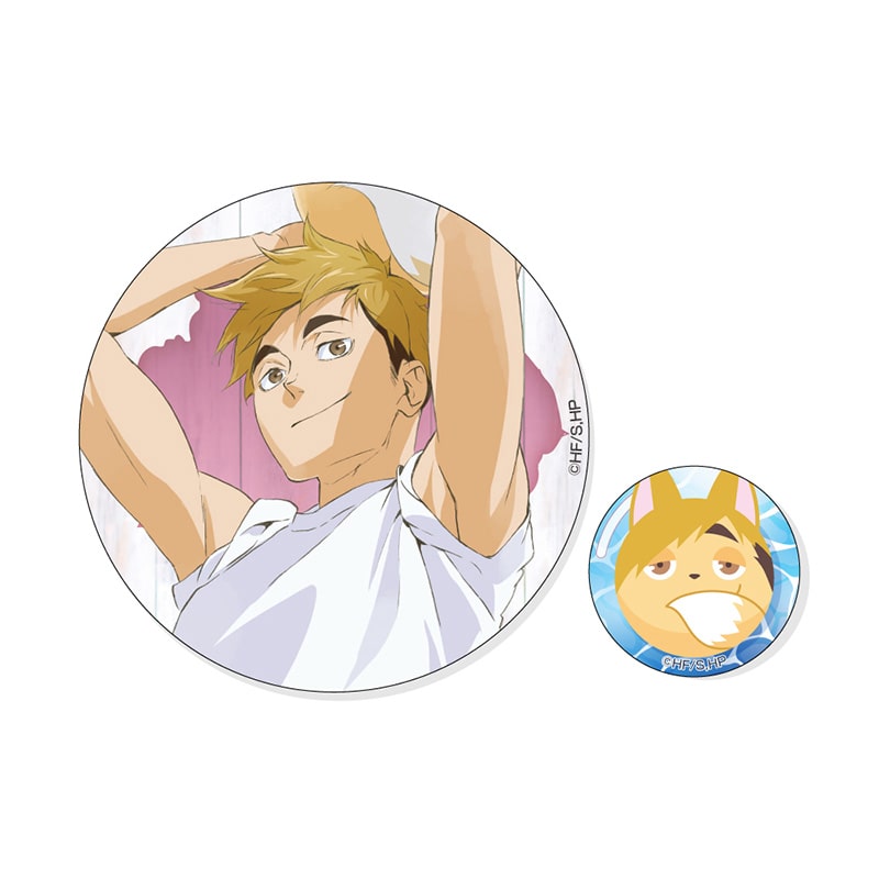 ハイキュー!! 缶バッジセット 宮 侑 ビーチボールVer.