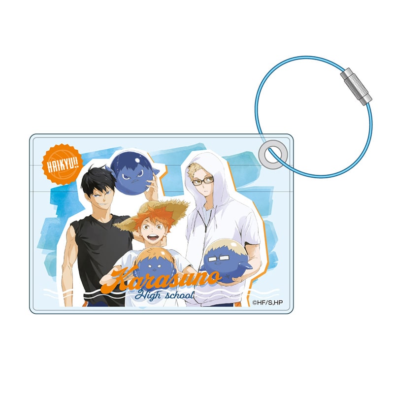 ハイキュー!! PVCカードケース 烏野高校 ビーチボールVer.