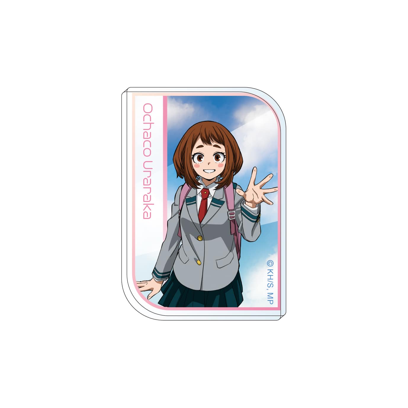 僕のヒーローアカデミア エピローグビジュアル アクリルマグネット 麗日お茶子