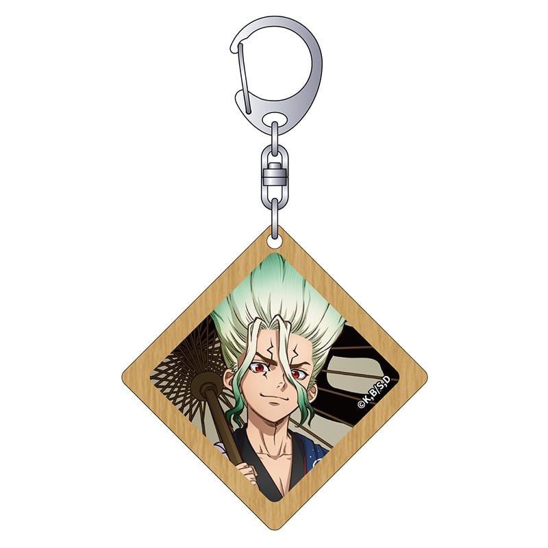 Dr.STONE 木札キーホルダー 石神千空