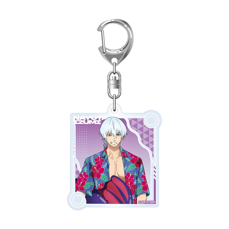 スノウボールアース アクリルキーホルダー 泉那由他 HOT POOL Ver.