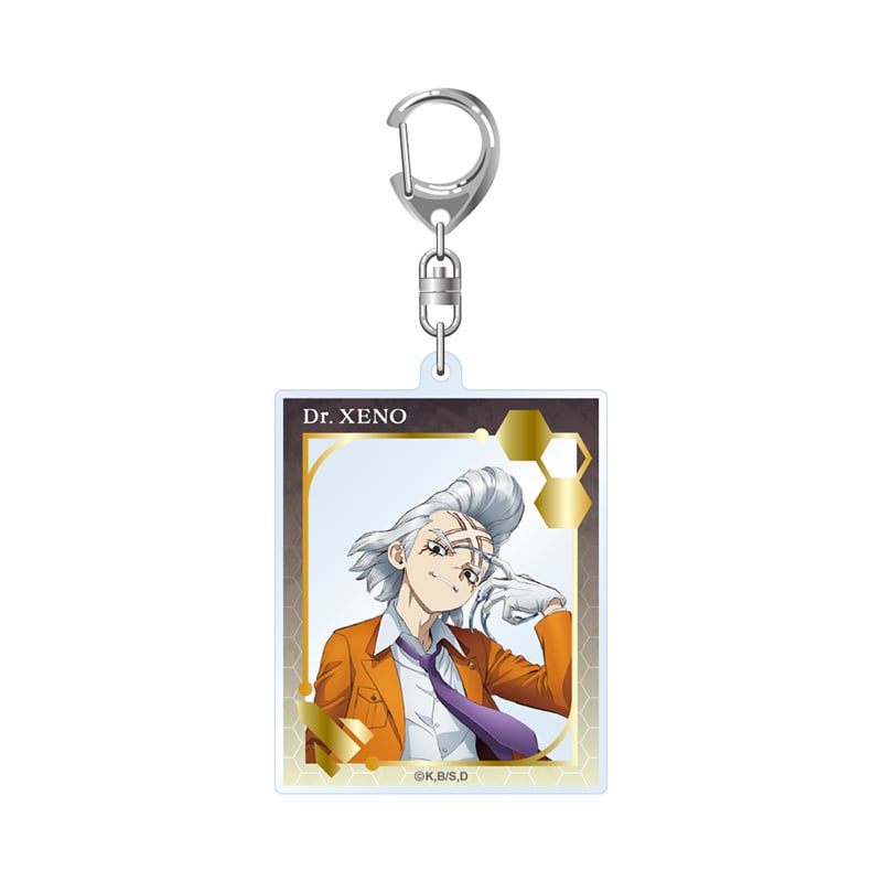 Dr.STONE STONE FES.2026 箔押しアクリルキーホルダー Dr.ゼノ