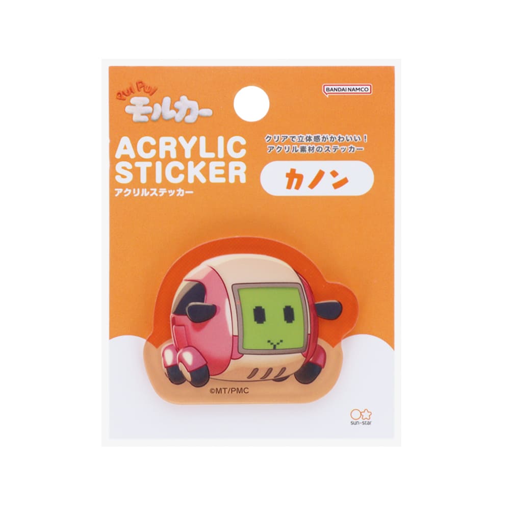 PUI PUI モルカー　アクリルステッカー（カノン）