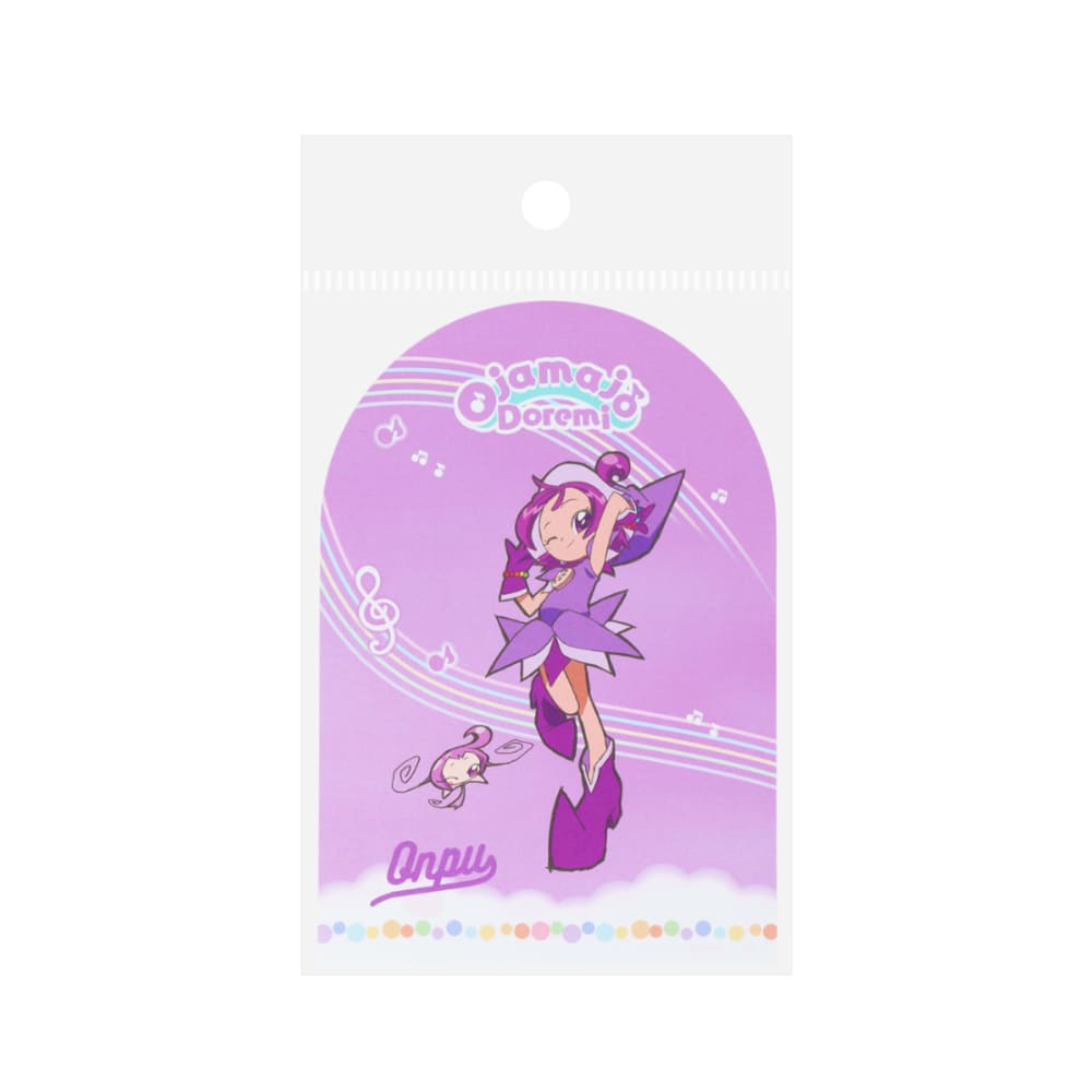 おジャ魔女どれみ　ダイカットメモ（おんぷ）