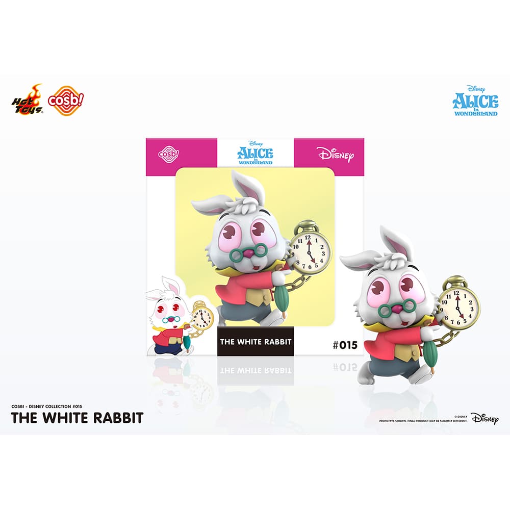 【コスビ】ディズニー・コレクション #015 白うさぎ［映画『ふしぎの国のアリス』］