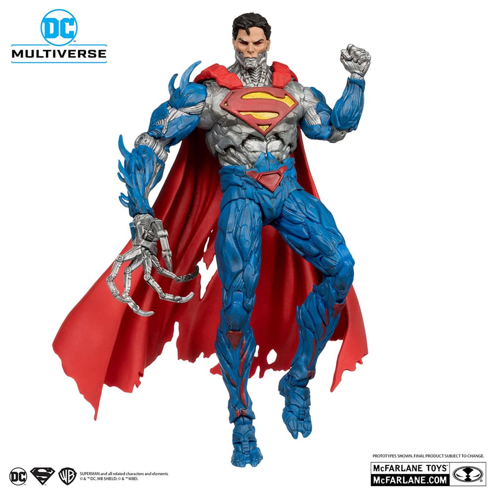 『ＤＣコミックス』【ＤＣマルチバース】7インチ・アクションフィギュア #277 サイボーグスーパーマン［コミック／The New 52］