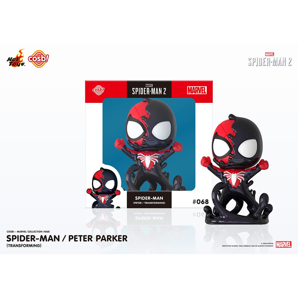 【コスビ】#068 スパイダーマン／ピーター・パーカー（トランスフォーミング）［ゲーム『Marvel's Spider-Man 2』］
