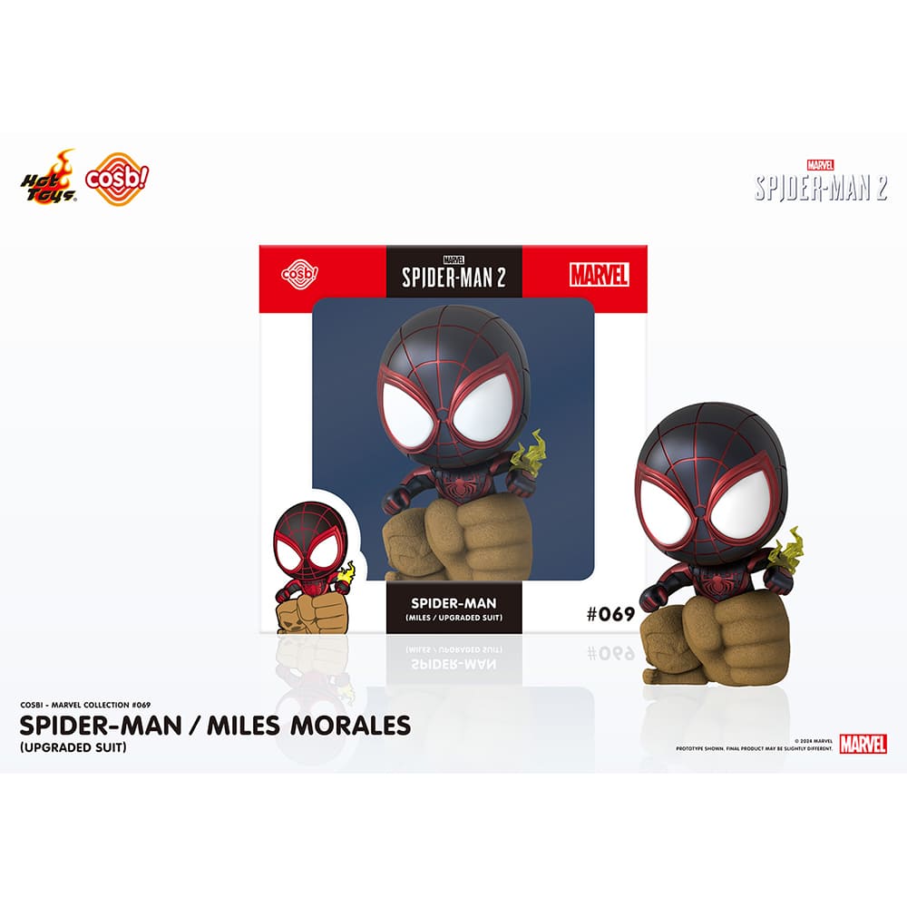 【コスビ】#069 スパイダーマン／マイルス・モラレス（アップグレードスーツ）［ゲーム『Marvel's Spider-Man 2』］