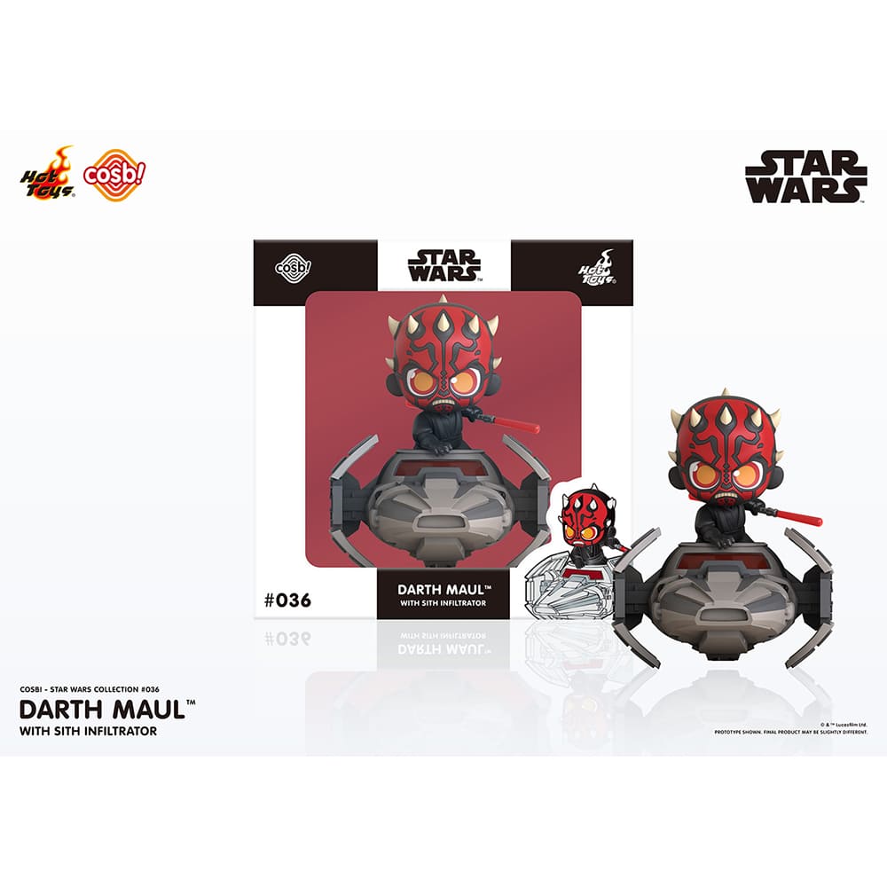 【コスビ】#036 ダース・モール＆シス・インフィルトレーター ［映画『スター・ウォーズ』］